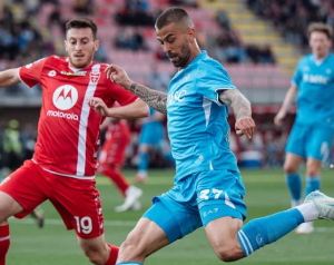 Hasil Liga Italia 2024-2025: Monza vs Napoli 0-1, 