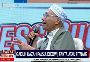 Rizal Fadillah Terlapor Dugaan Ijazah Palsu Jokowi