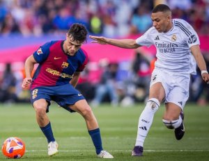 Hasil Barcelona vs Real Madrid di Liga Spanyol 202